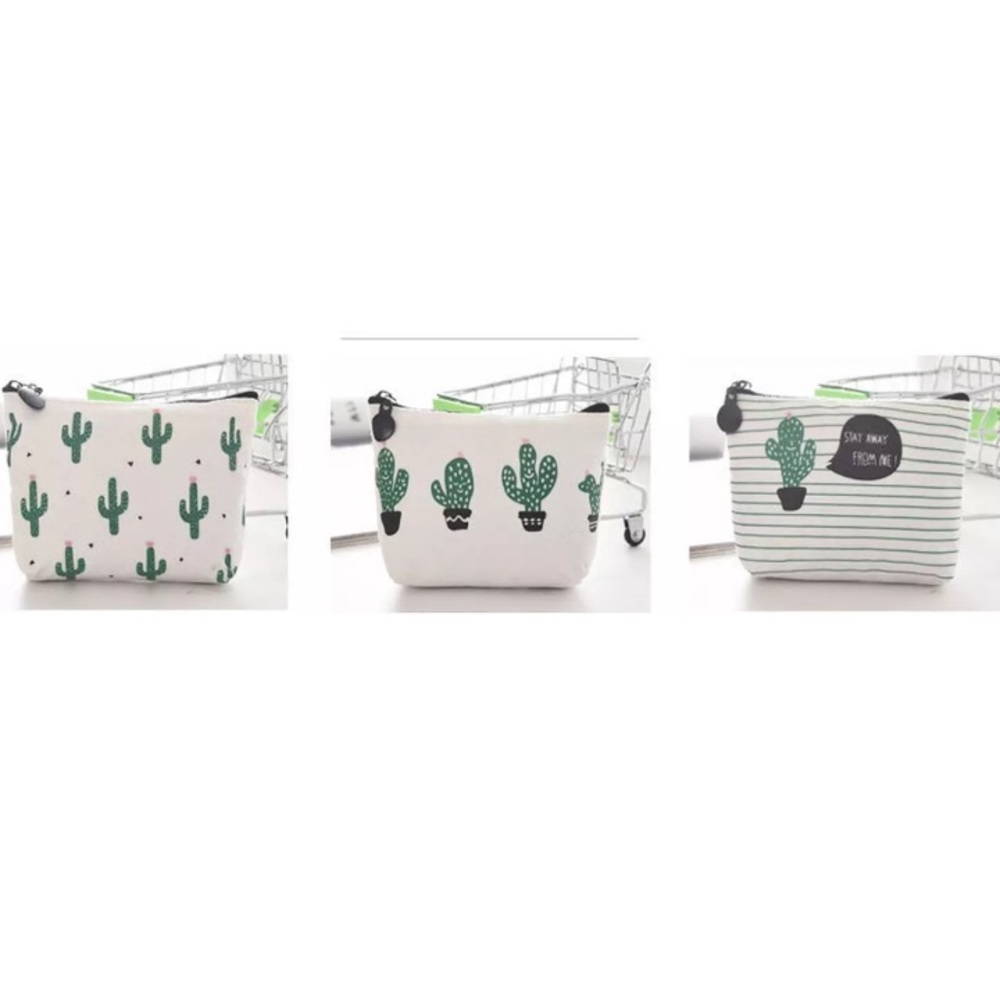 RESTOCKED New deal!3 Super Cute Cactus Coin Purse! - Picture 3 of 5